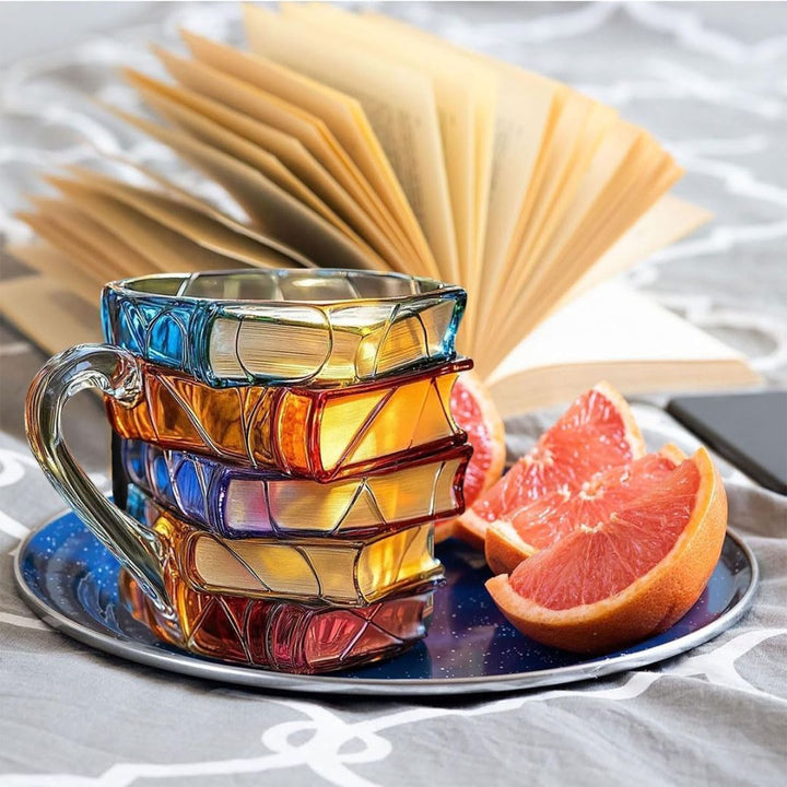 3D Unikalny Kubek dla Miłośników Literatury