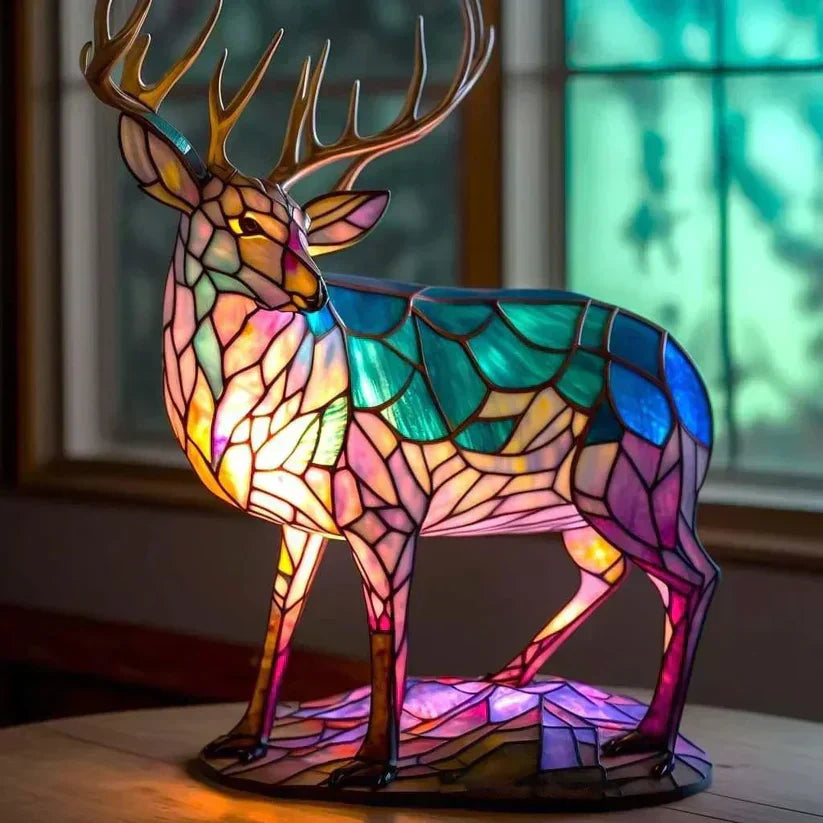 Lampa Zandowa z Motywem Jelenia