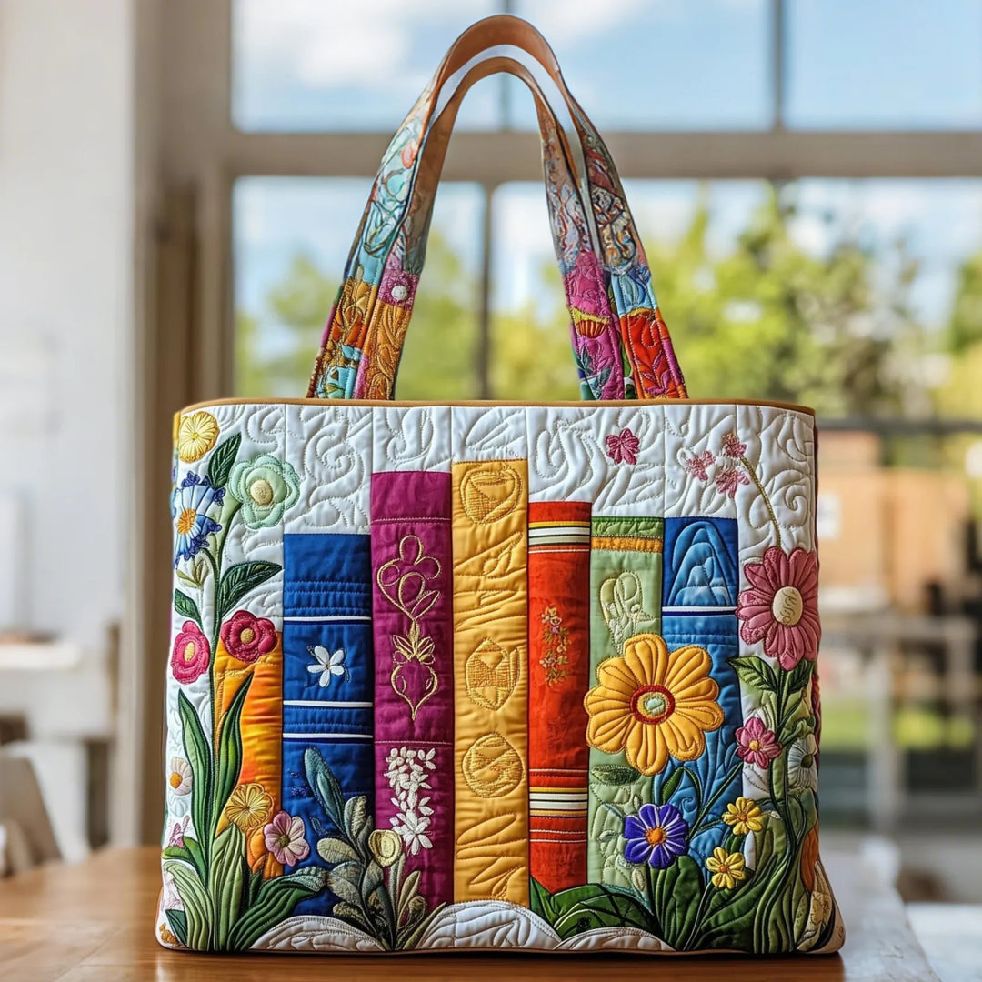 Ręcznie Robiona Torba - Biblioteka Kwiatów