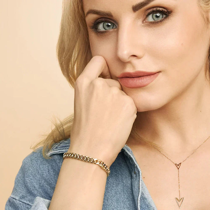 Bransoletka kubańska | Złota