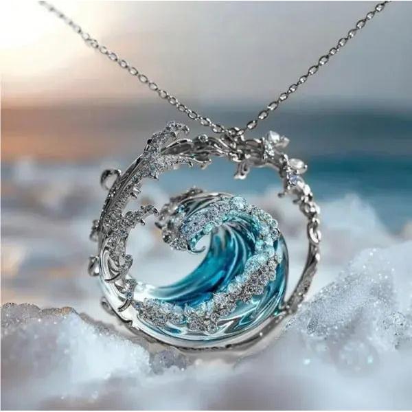Naszyjnik Przysięgi Oceanu | Złoto