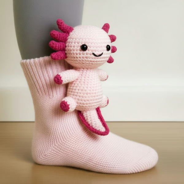 Sara - Skarpetki Axolotl