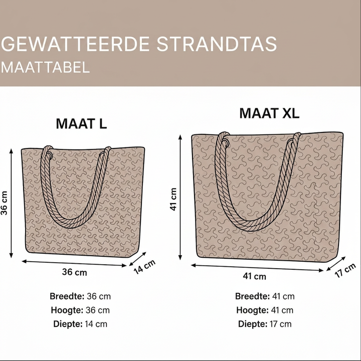 Lotte | Ręcznie robiona torba plażowa
