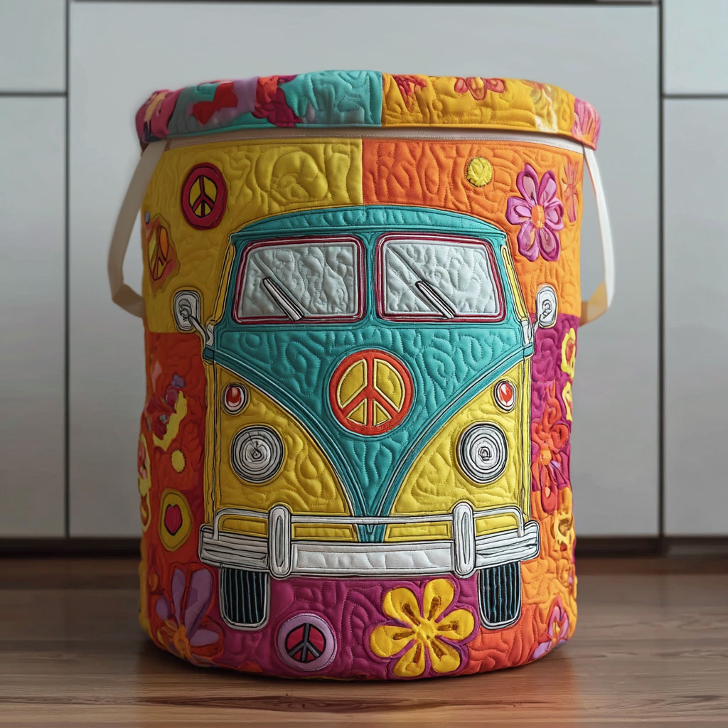 Wykładana Kosz na Pranie - Styl Hippie