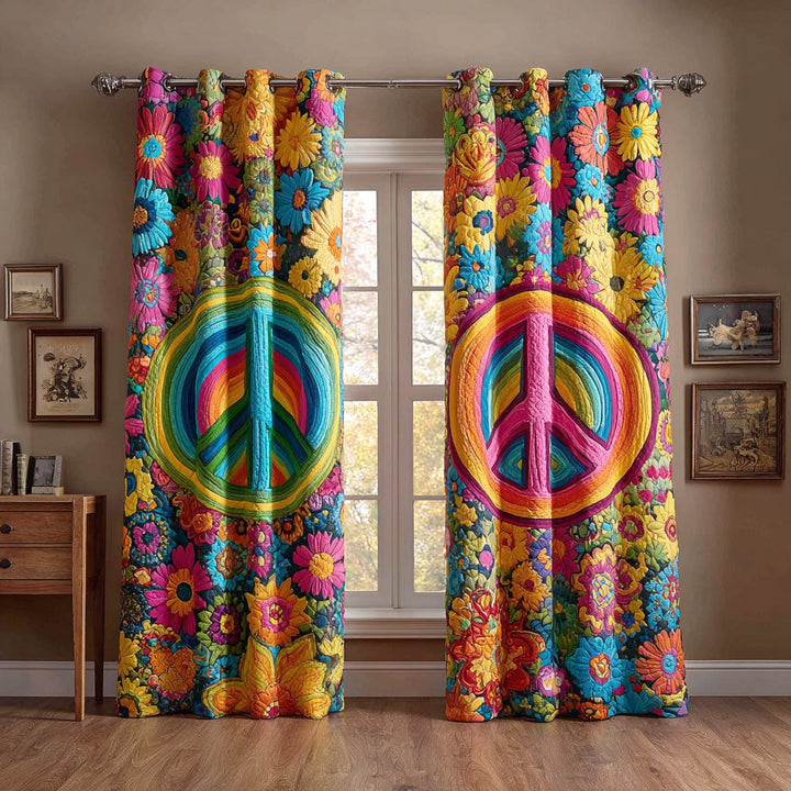Janneke - Zasłony pikowane Hippie Vredesdroom