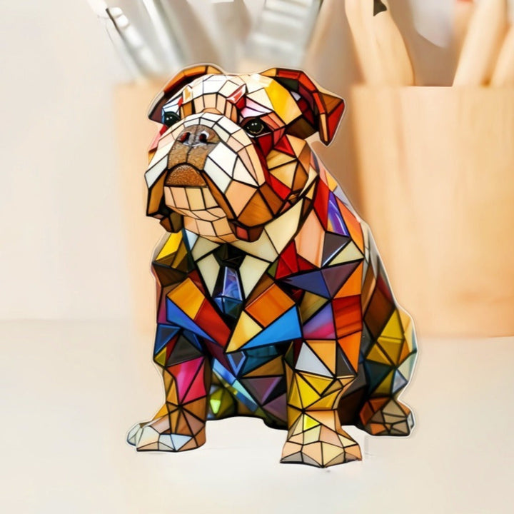 Elegancki Amulet Buldoga