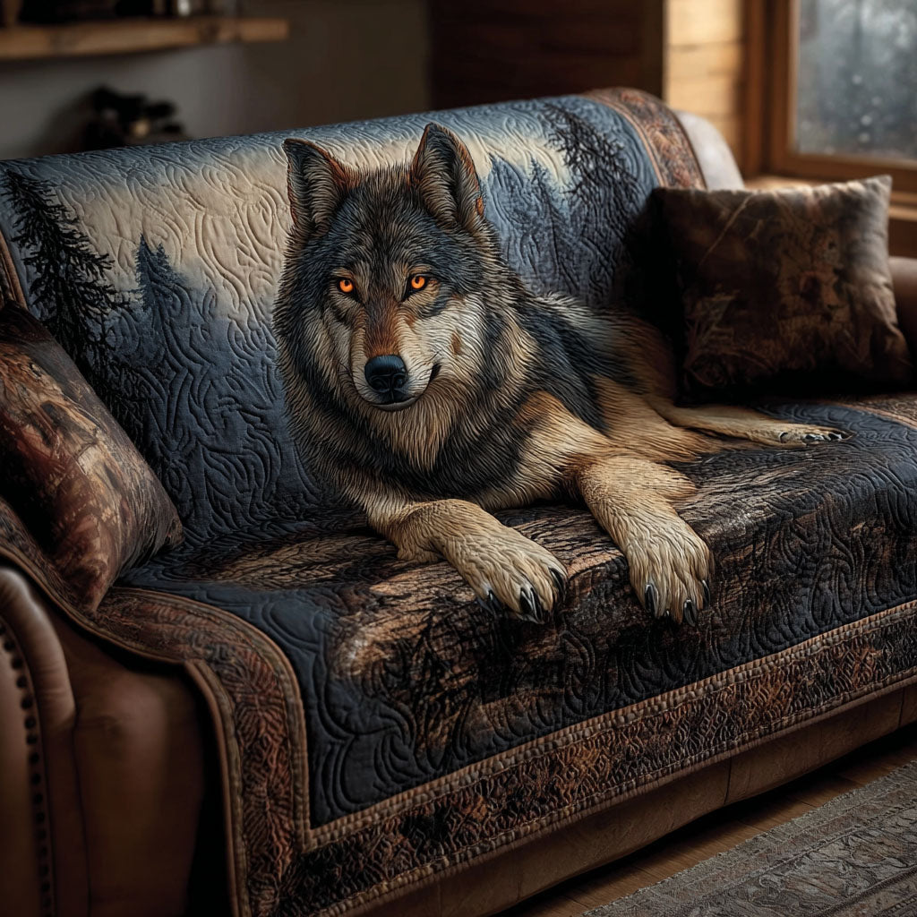 Roos - Pikowana pokrowiec na kanapę Wolf