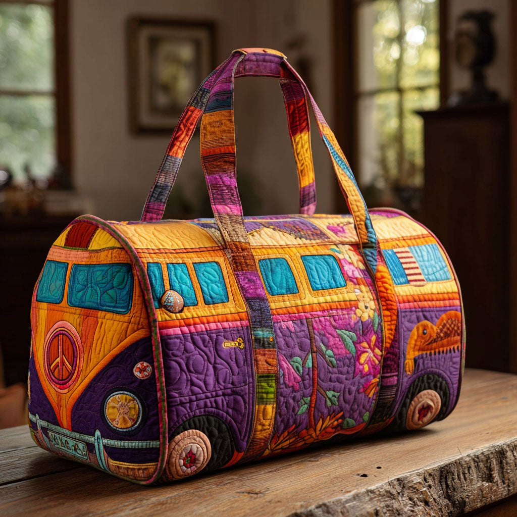 Wypełniona torba podróżna - Vintage inspiracje podróżnicze