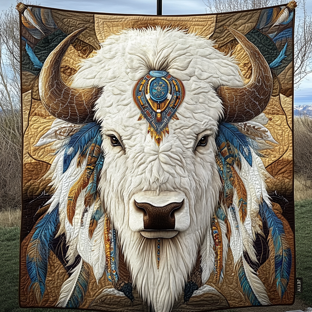 Karin - Pikowana kołdra Tribal Kudde
