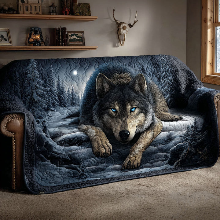 Roos - Pikowana pokrowiec na kanapę Wolf