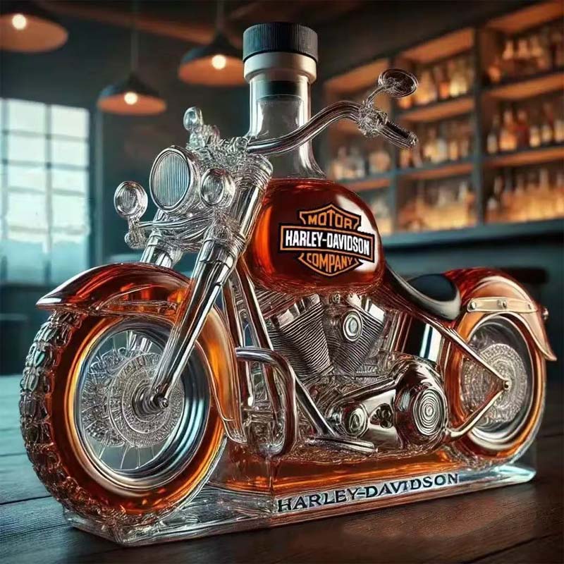 Motor Whisky Fles