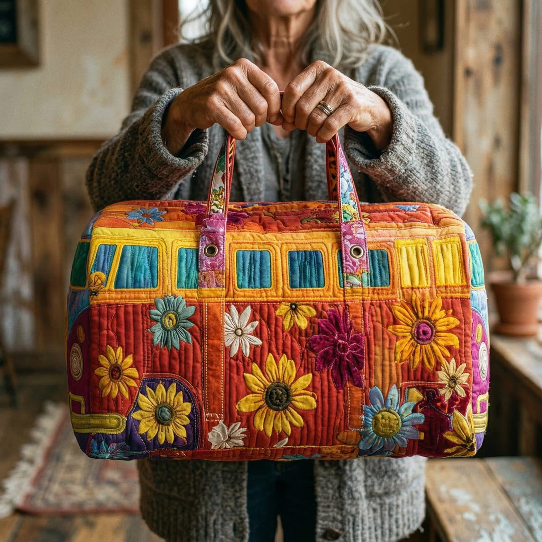 Podróżna torba z ociepleniem Hippie Bus